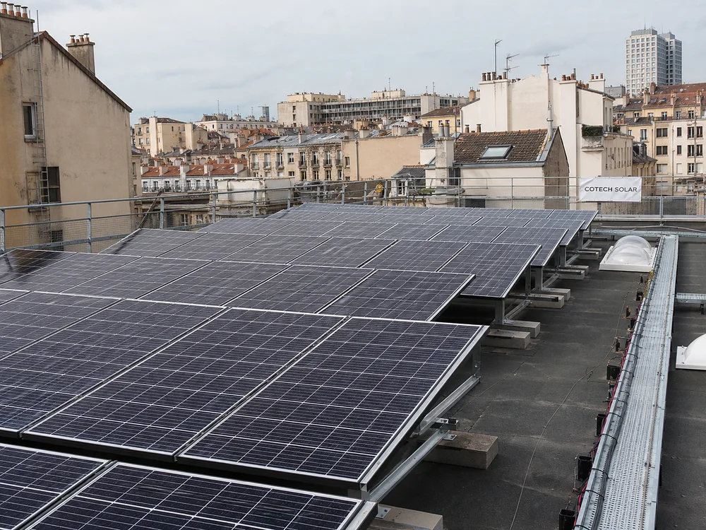 COTECH Urban commercial rooftop — Lyon, France