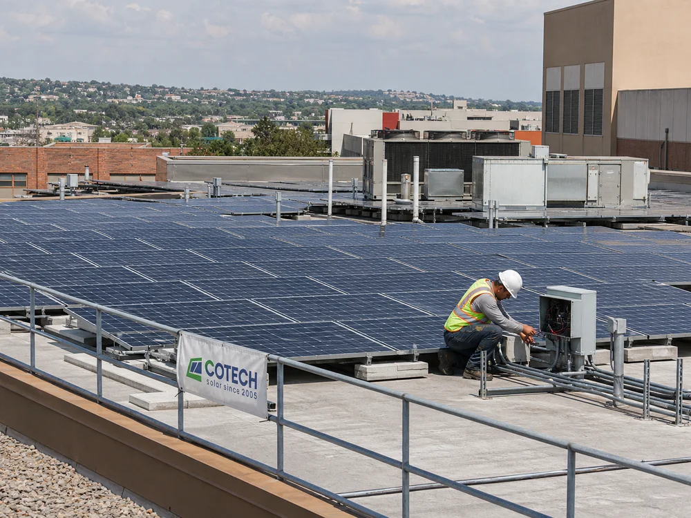 COTECH Factory rooftop retrofit — Marseille, France